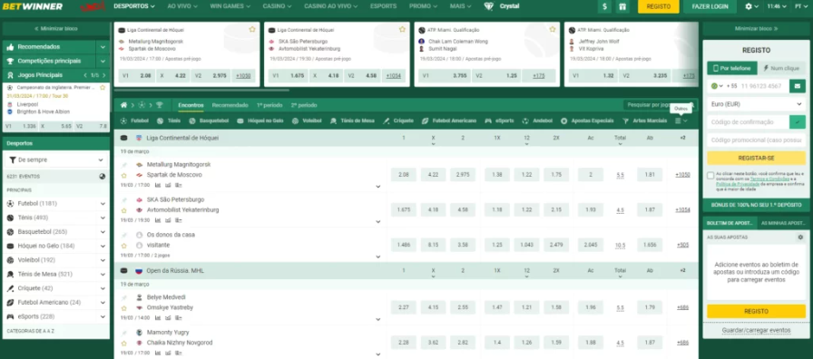 Betwinner Bet on Sports - Your Ultimate Guide to Sporting Bets