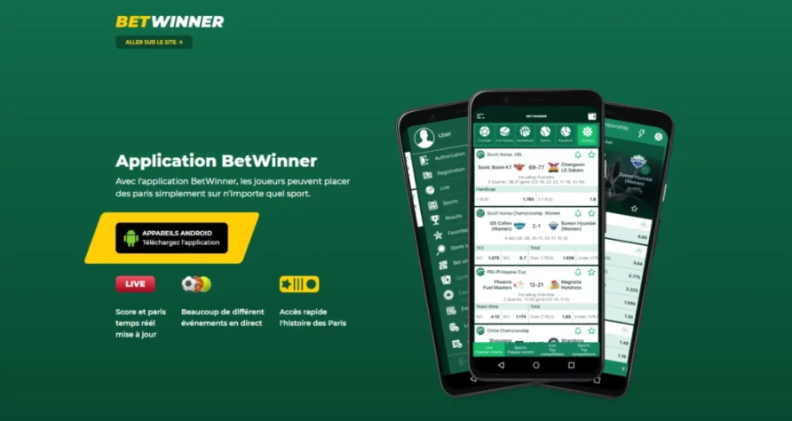 Betwinner Online Bet  L'univers des paris sportifs en ligne